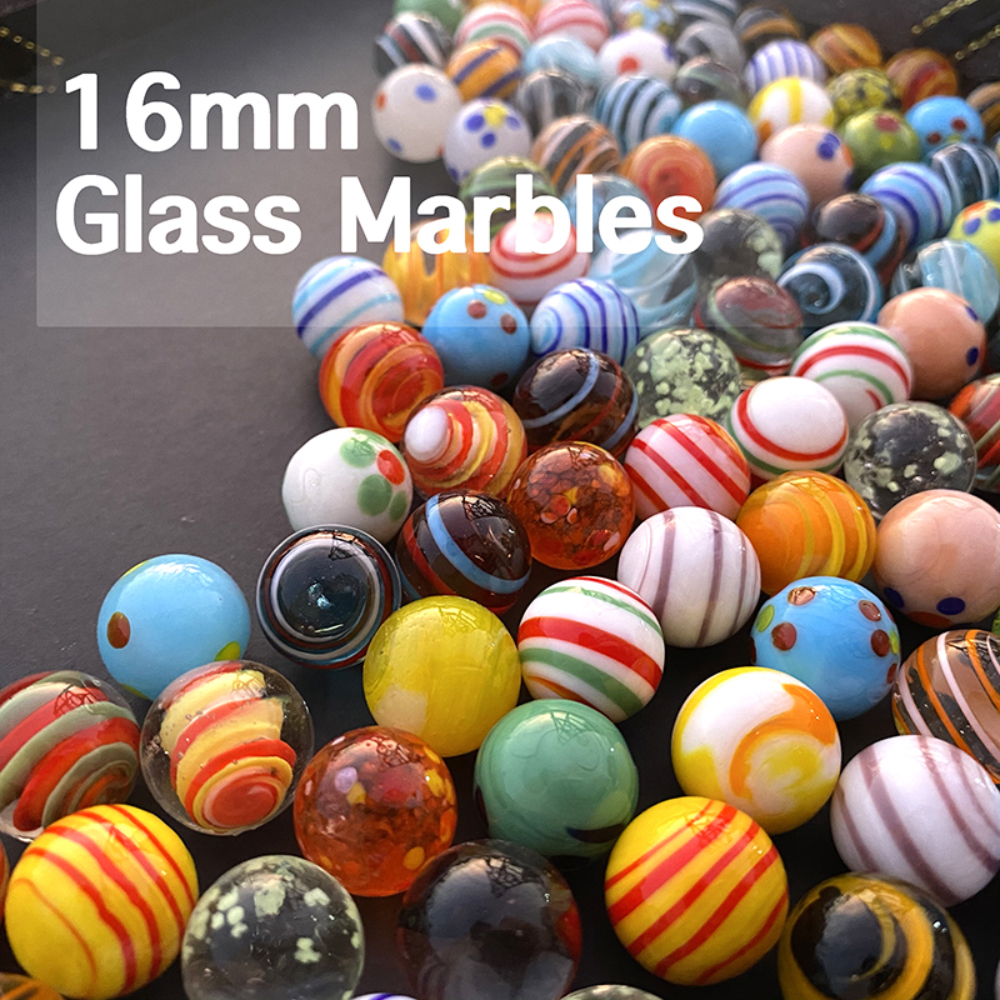 Aquarium Fish Gallery - G1 16MM Marbles Crystal Ball Glass