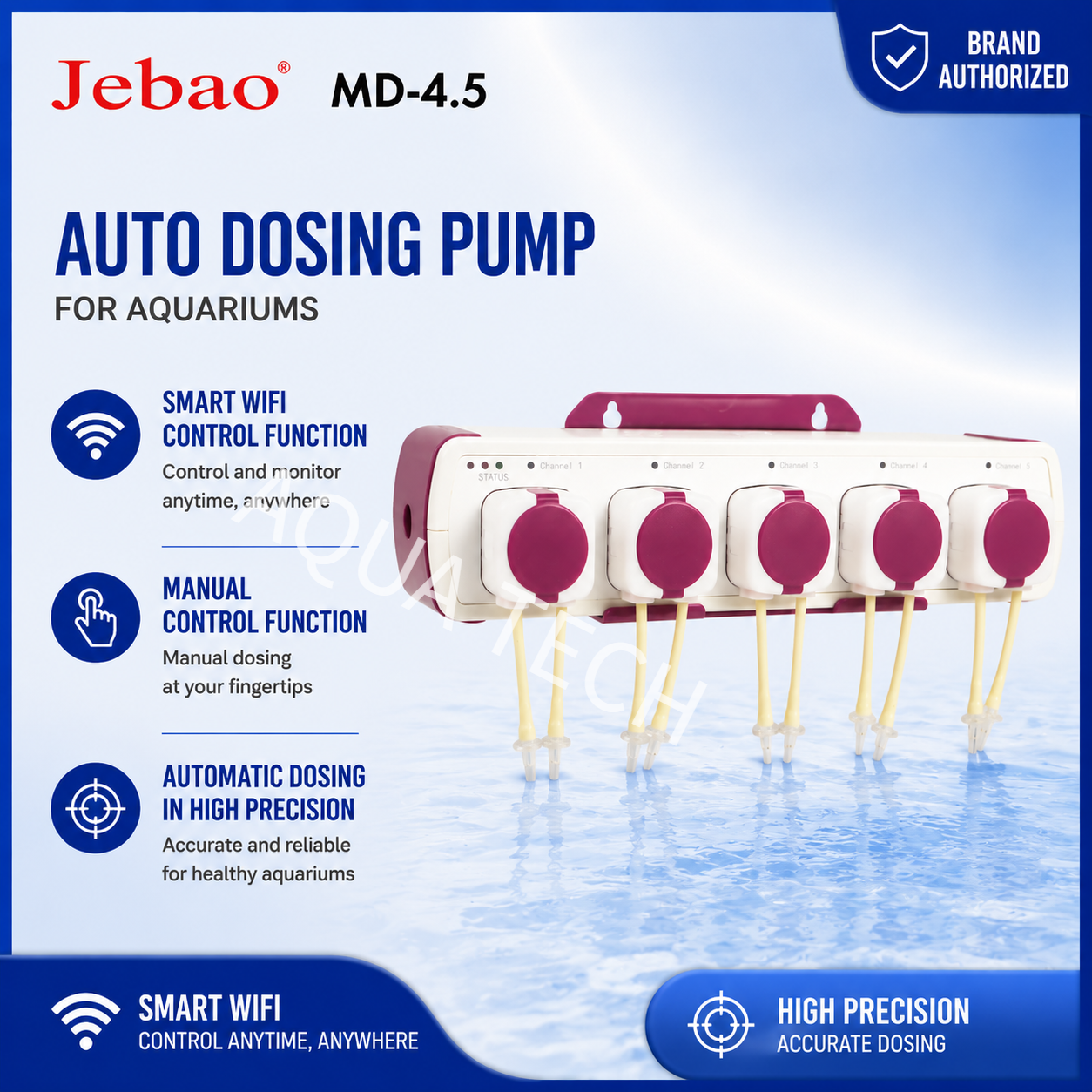 Aquarium Fish Care - Jebao Jecod Smart Doser MD-4.5 WiFi