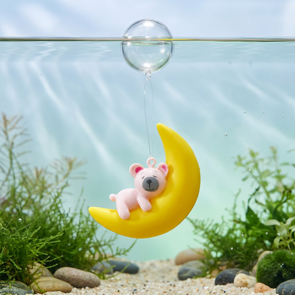 Aquarium Fish World - Aquarium Lovers Moon Bear Diver Floating