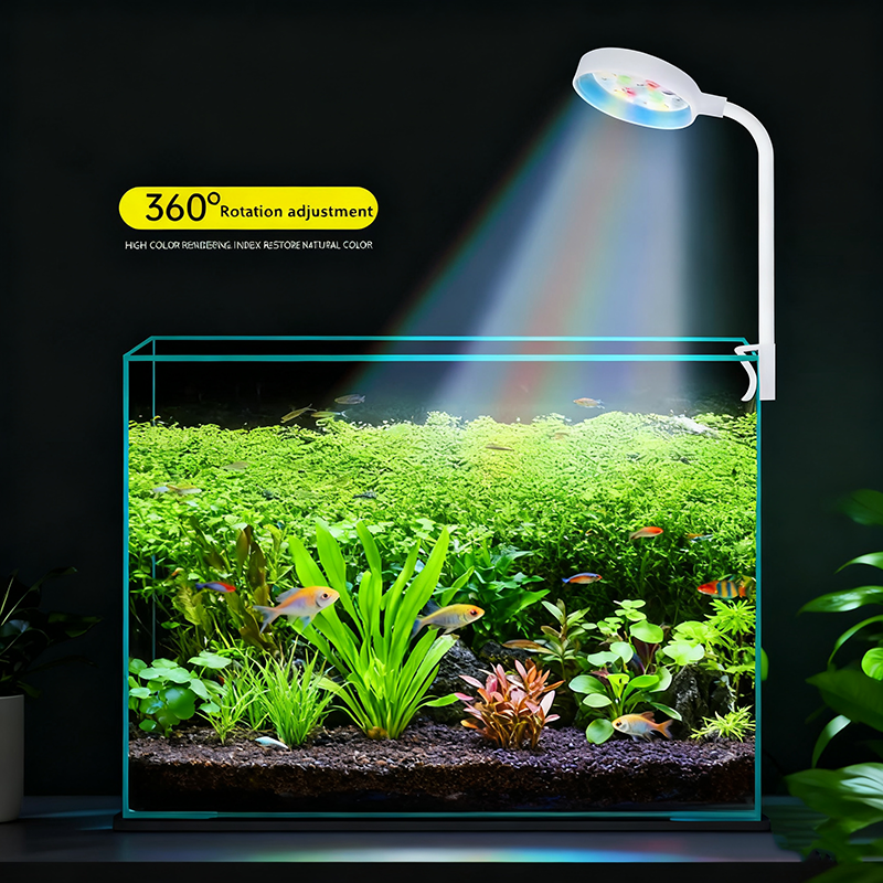 Aquarium Fish Light Lamp - USB LED Fish Tank Clip Lamp
