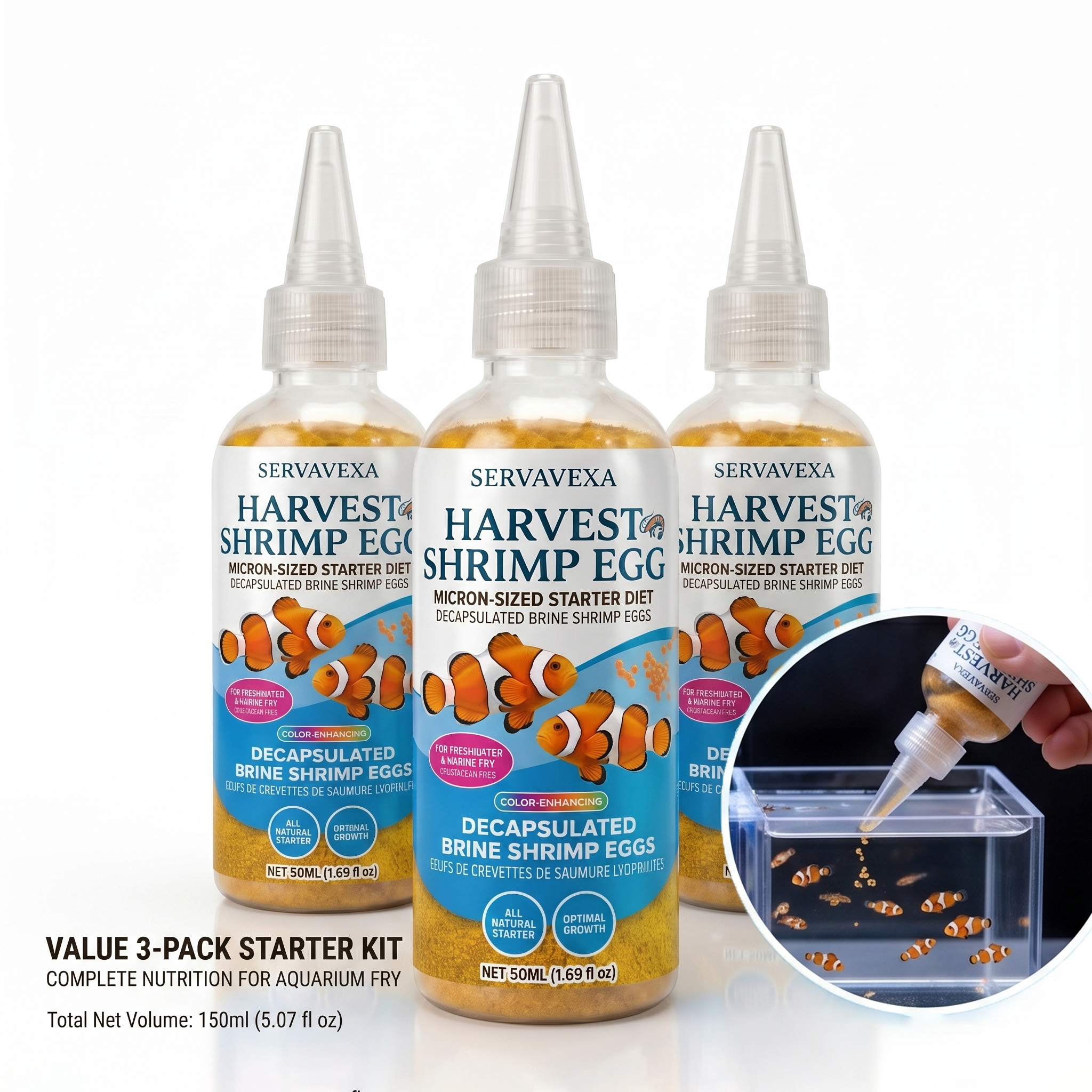 Aquarium Fish Food - High Protein Fish Food for Betta