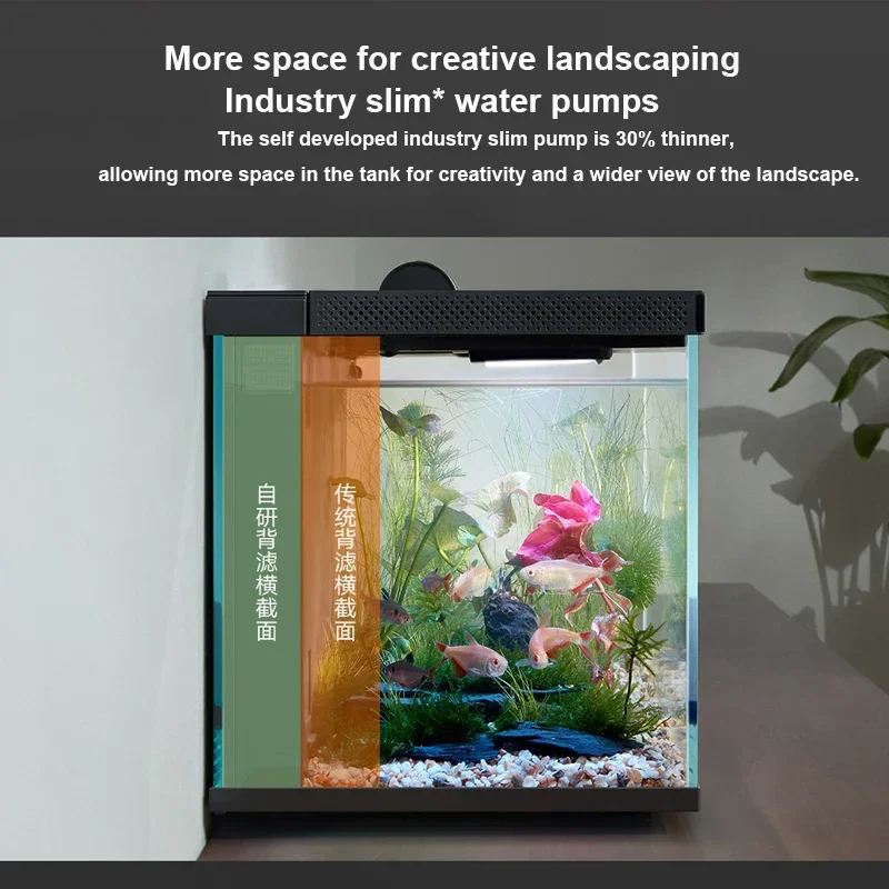 Xiaomi Mijia Smart Fish Tank W – обзор и цена Aquarium Fish Food