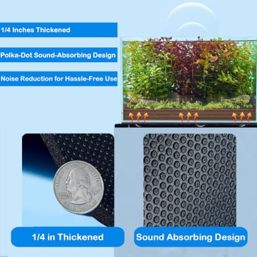 4 Pack Aquarium Leveling Mat B – обзор и цена Aquarium Fish Under 1 Inch