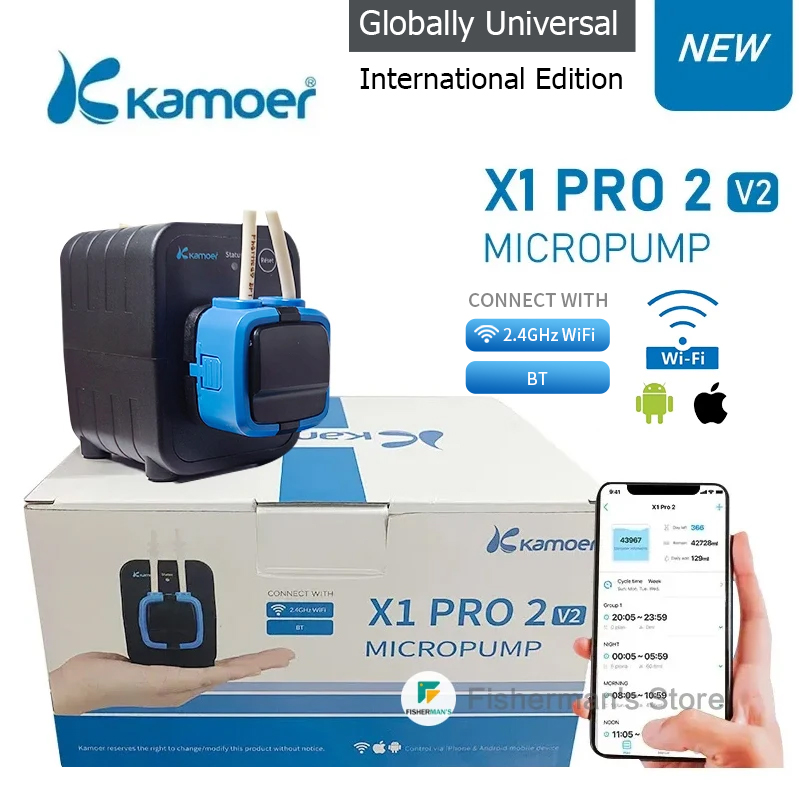 Kamoer X1 PRO 2 V2 WiFi Blueto – обзор и цена Aquarium Fish Care