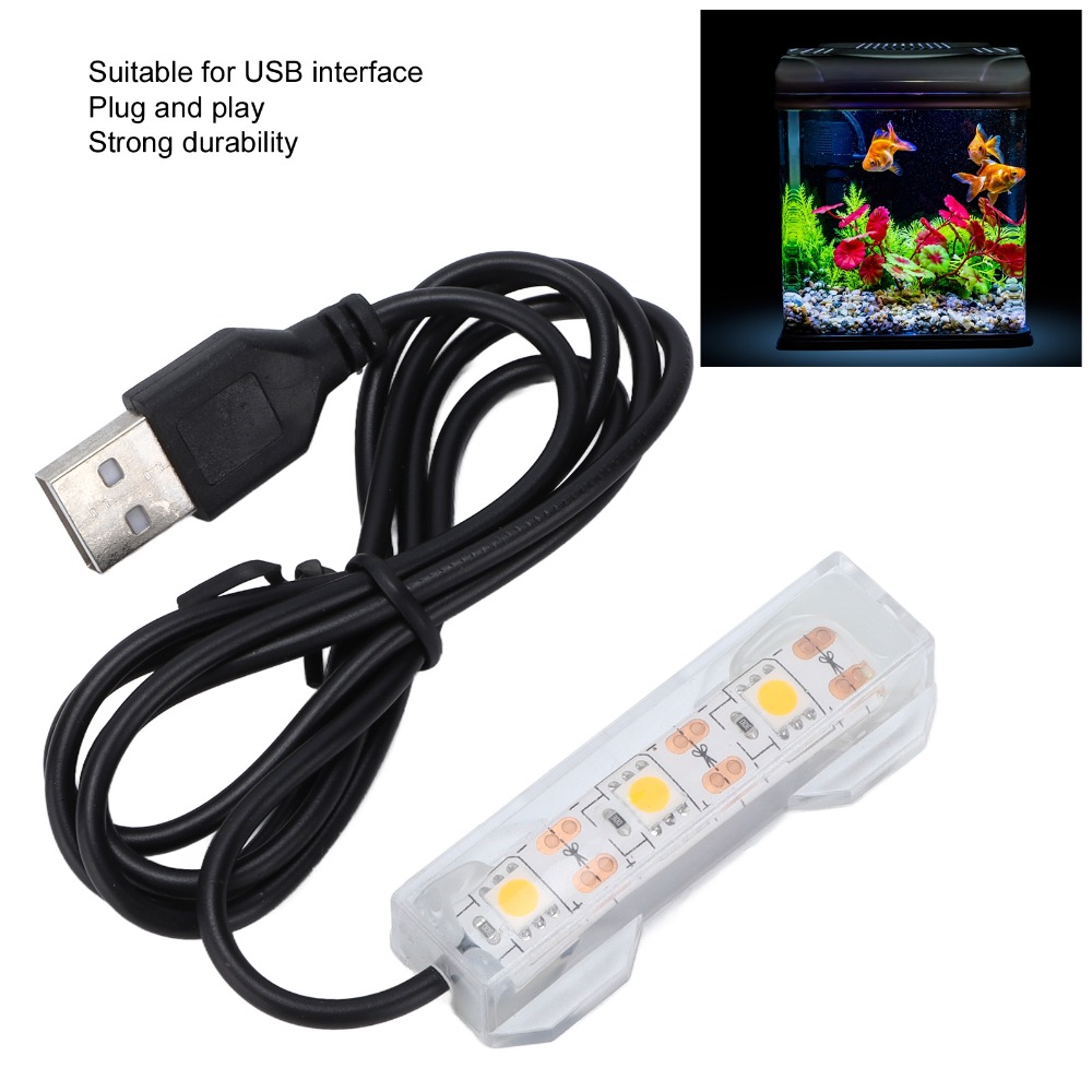 Decorative Lighting USB Aquari – обзор и цена Aquarium Fish Light Lamp