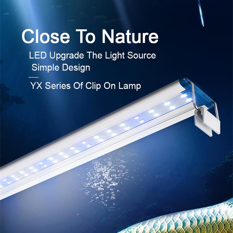 Extensible Waterproof Clip on  – обзор и цена Aquarium Fish Light Lamp