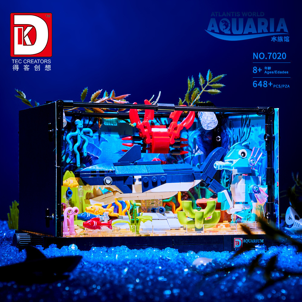648PCS Shark Ecosystem Tank Bu – обзор и цена Aquarium Fish World