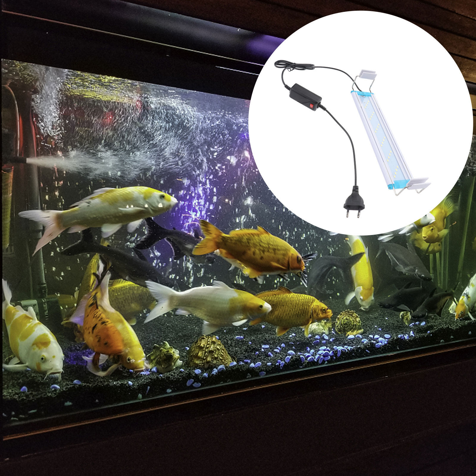 1Pcs Ultra-Thin Fish Tank LED  – обзор и цена Aquarium Fish With Long Lifespan