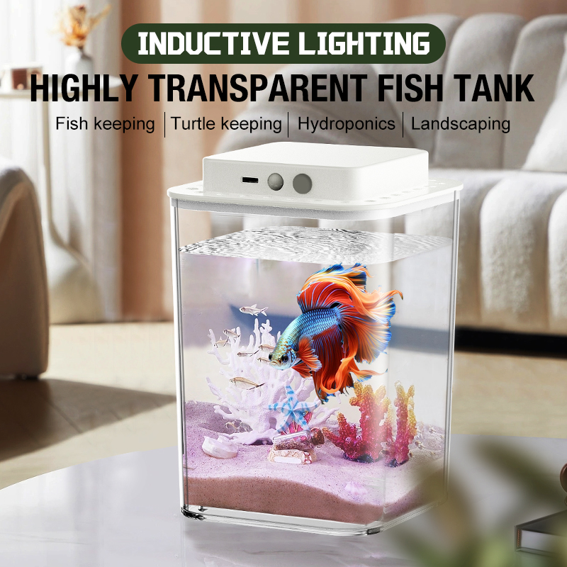 Desktop fish tank, new aquariu – обзор и цена Aquarium Fish Jar