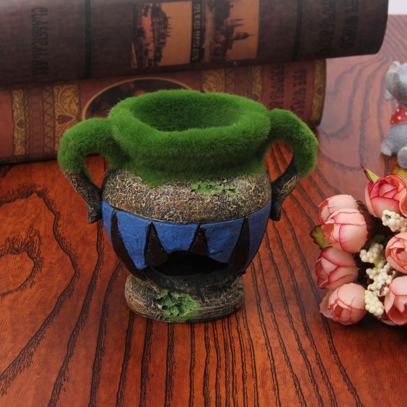 1pc Resin Vase with Moss Aquar – обзор и цена Aquarium Fish For Sale Online