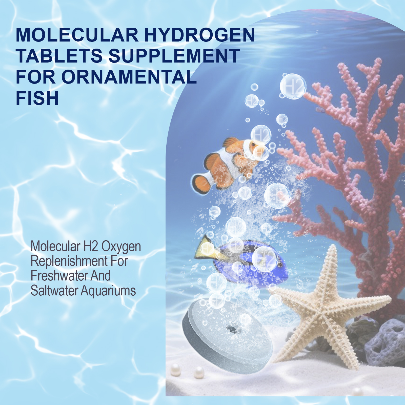 AquaH2 Molecular Hydrogen Tabl – обзор и цена All Fish In Aquarium