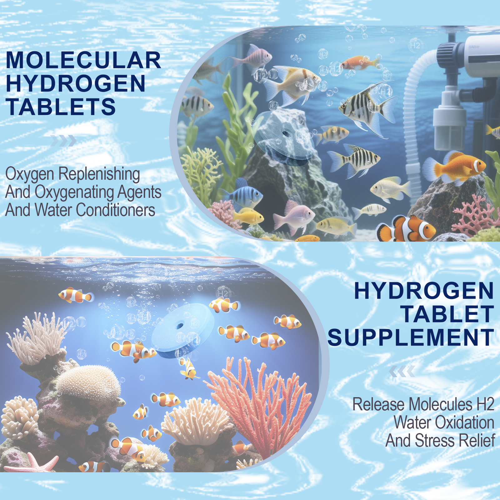 AquaH2 Molecular Hydrogen Tabl – обзор и цена All Fish In Aquarium