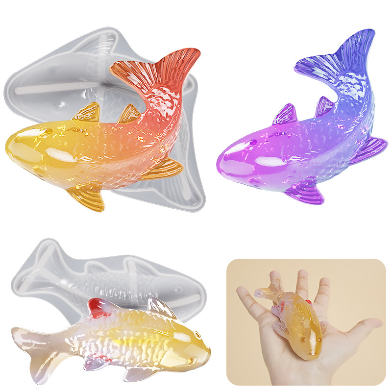 3D Koi Fish Shaped Epoxy Resin – обзор и цена Aquarium Fish Land