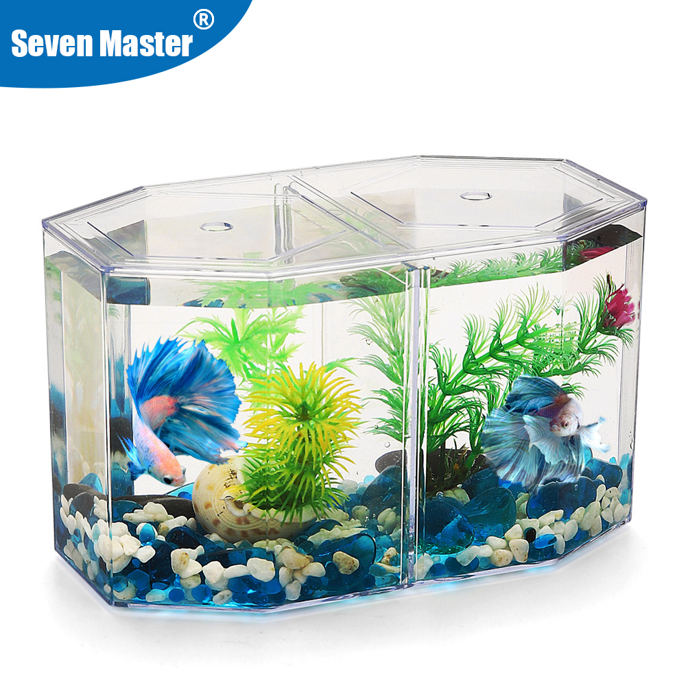 Acrylic Two Splits Guppy Fish  – обзор и цена Aquarium Fish Jar