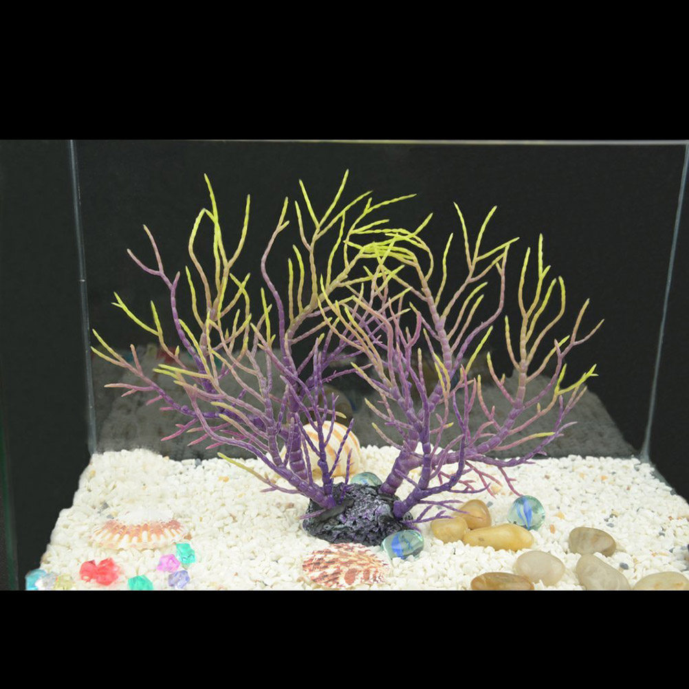 Artificial Coral Fish Tank Orn – обзор и цена Aquarium Fish Yellow
