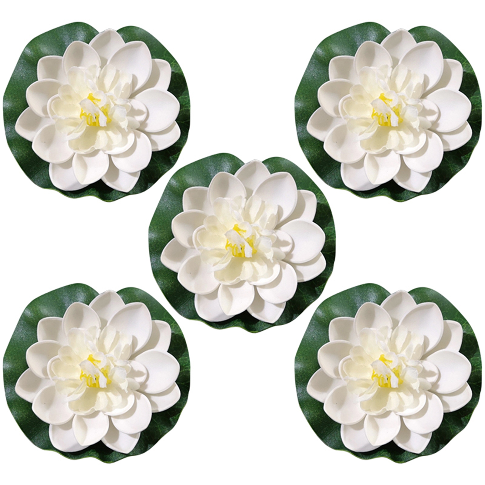 5pcs/set 10cm Artificial Lotus – обзор и цена Aquarium Fish Jar