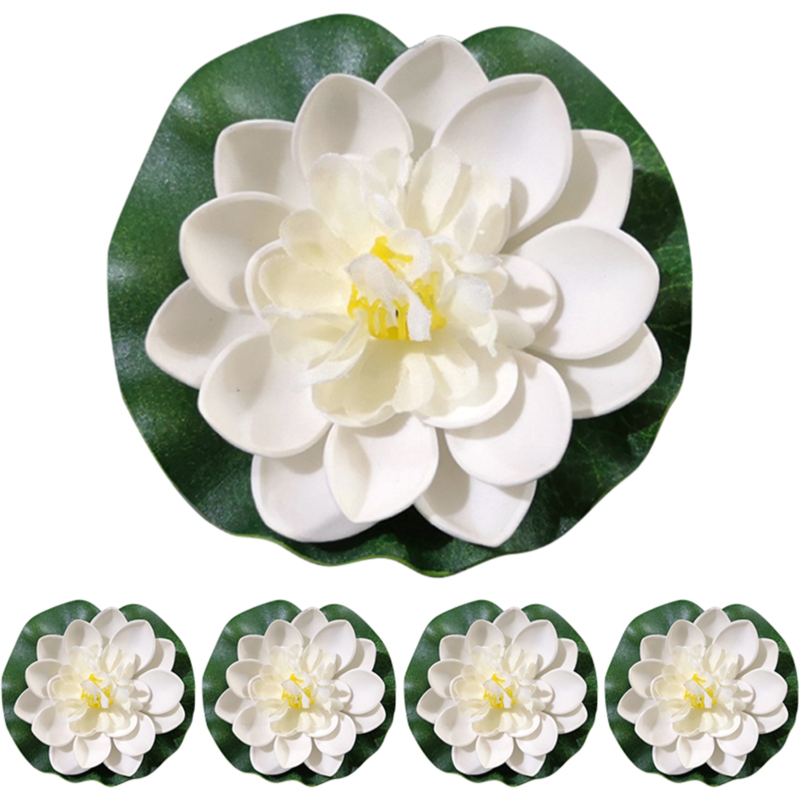 5pcs/set 10cm Artificial Lotus – обзор и цена Aquarium Fish Jar