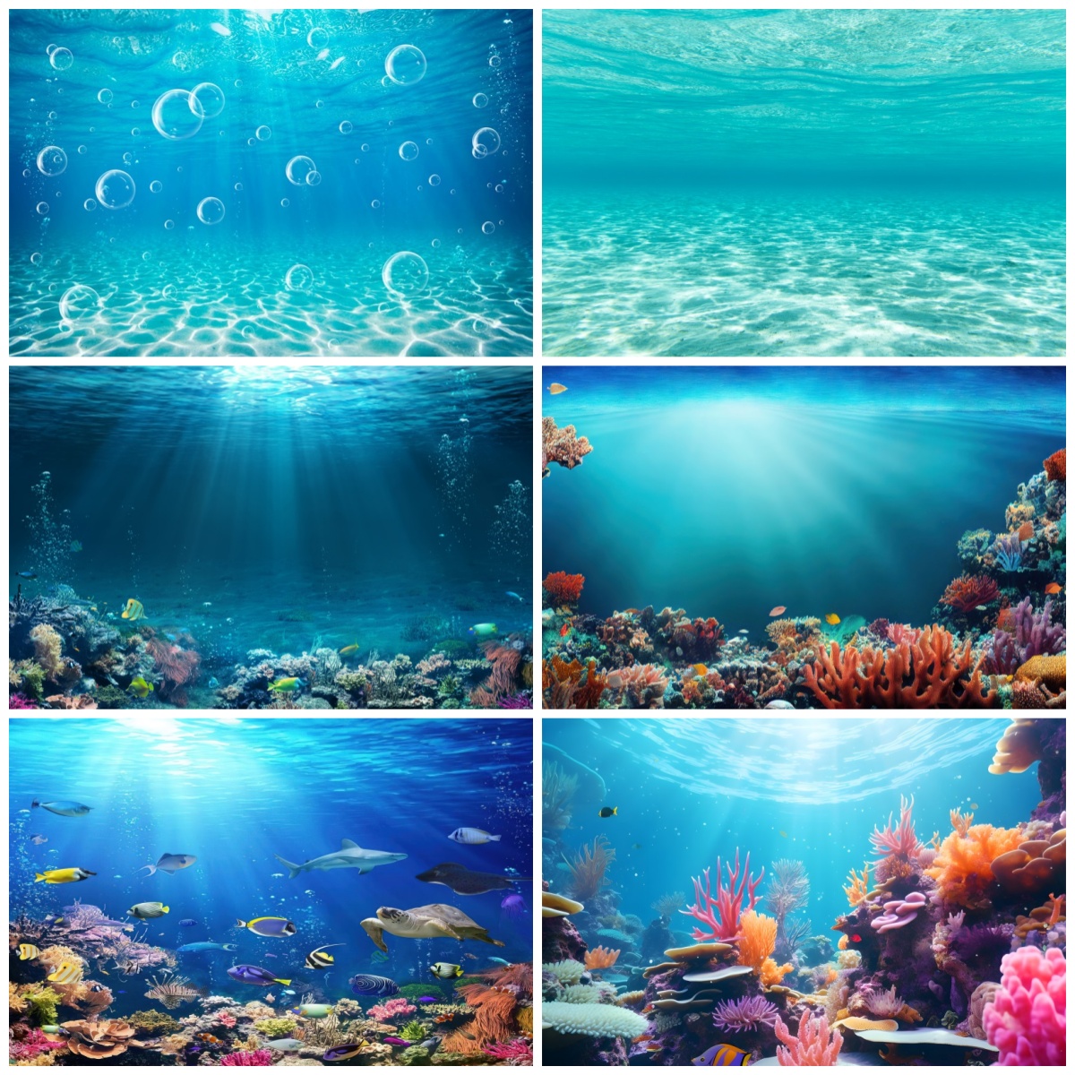 Underwater World Backdrop Seab – обзор и цена Aquarium Fish World