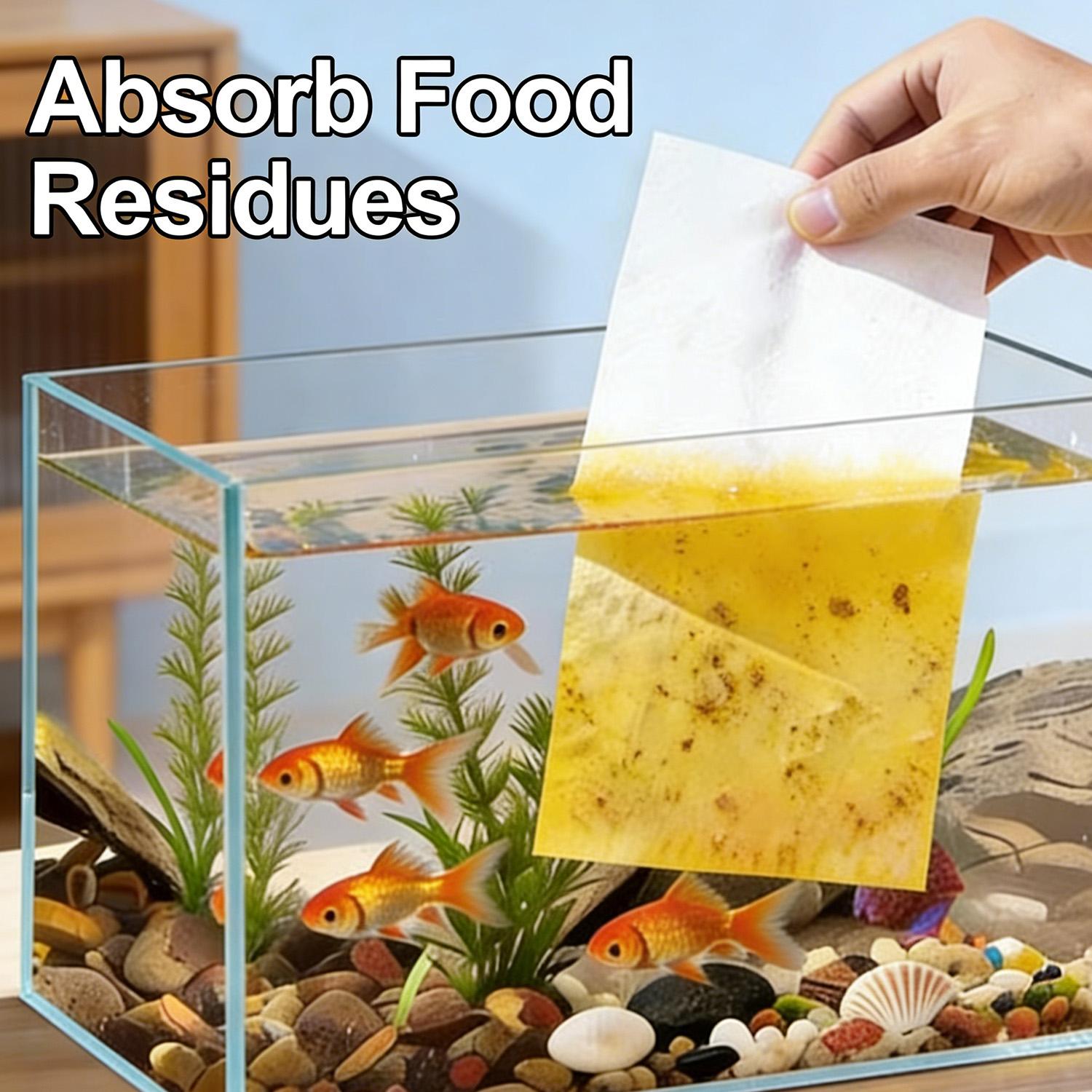 50/300pcs Aquarium Filter Shee – обзор и цена Aquarium Fish Yellow