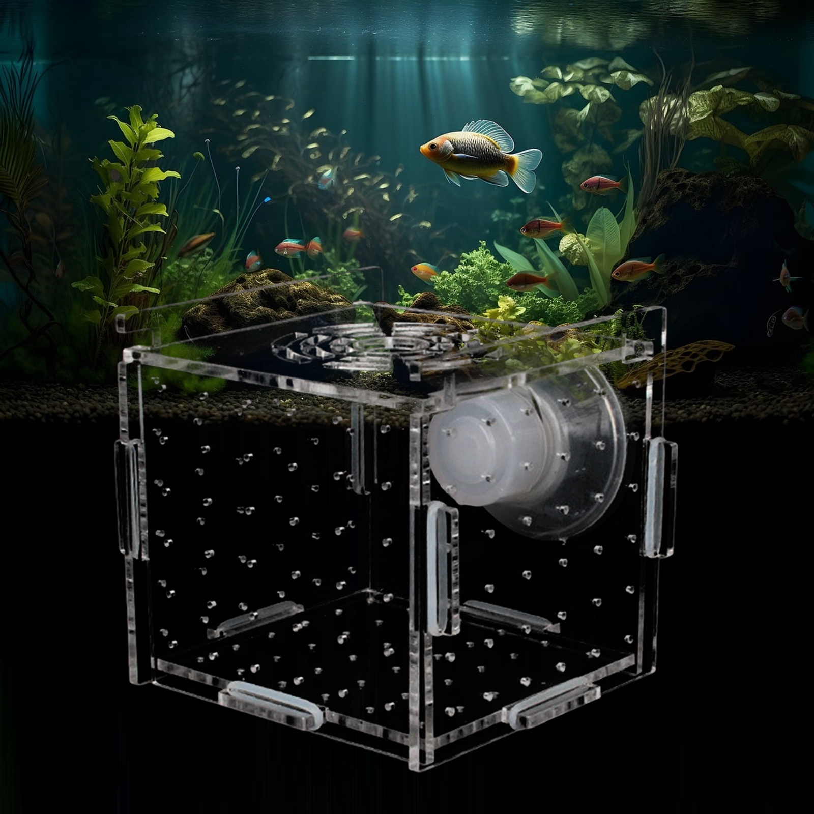 Fish Breeder Box Clear Durable – обзор и цена Aquarium Fish Jar