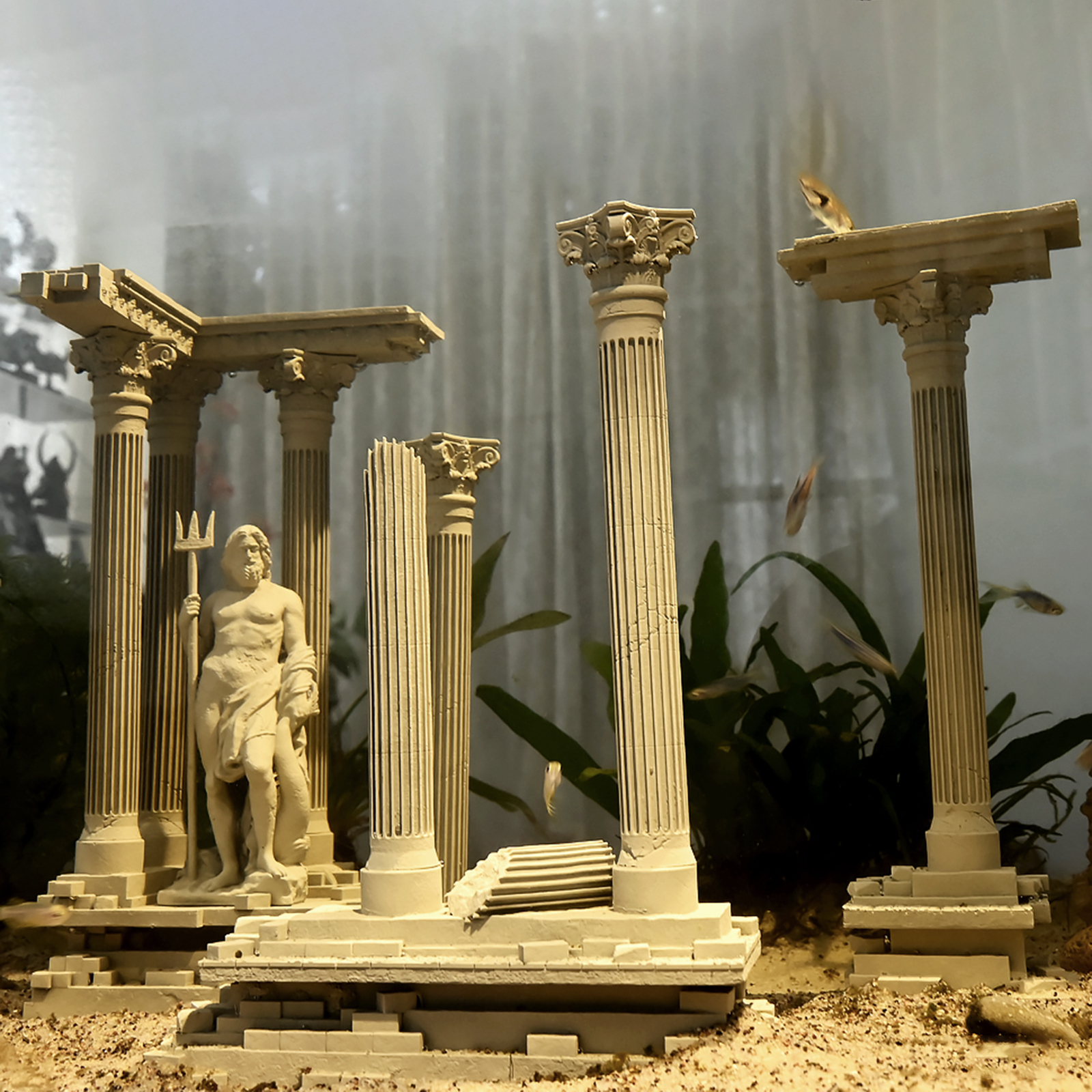 Roman Column Decoration Resin  – обзор и цена Aquarium Fish For Sale Online