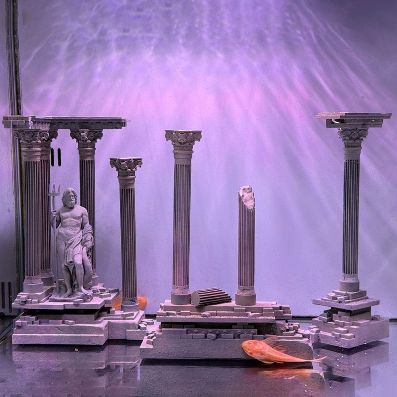 Roman Column Decoration Resin  – обзор и цена Aquarium Fish For Sale Online