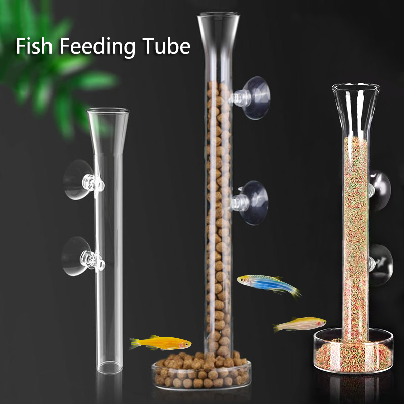 Glass Aquarium Feeder Tube Dis – обзор и цена Aquarium Fish Food