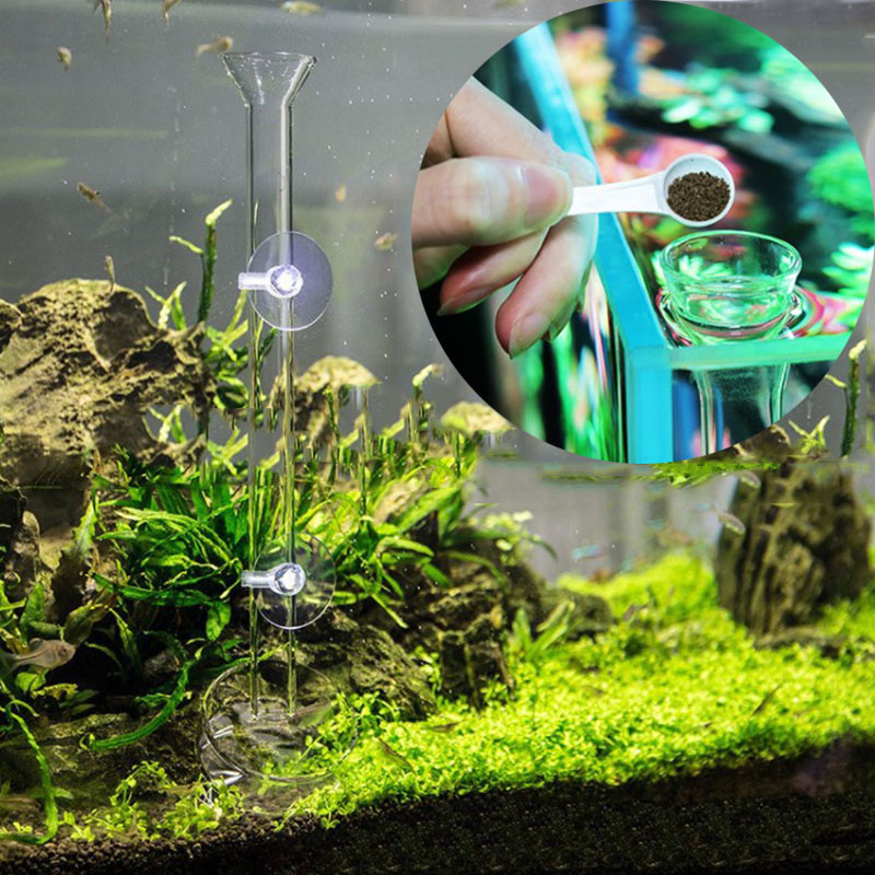 Glass Aquarium Feeder Tube Dis – обзор и цена Aquarium Fish Food