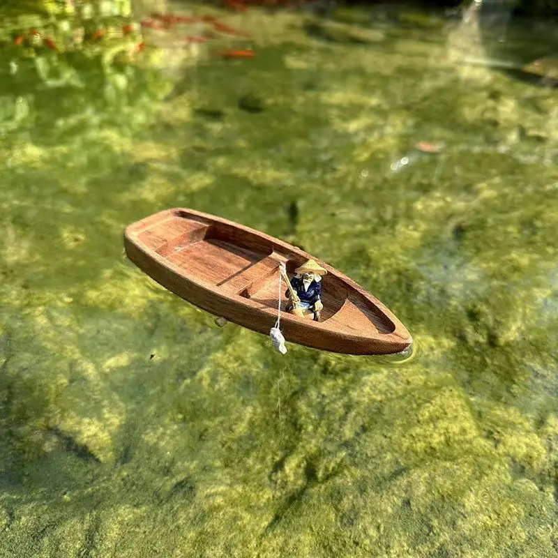 Handmade Wooden Boat Mini Floa – обзор и цена Aquarium Fish For Sale Online