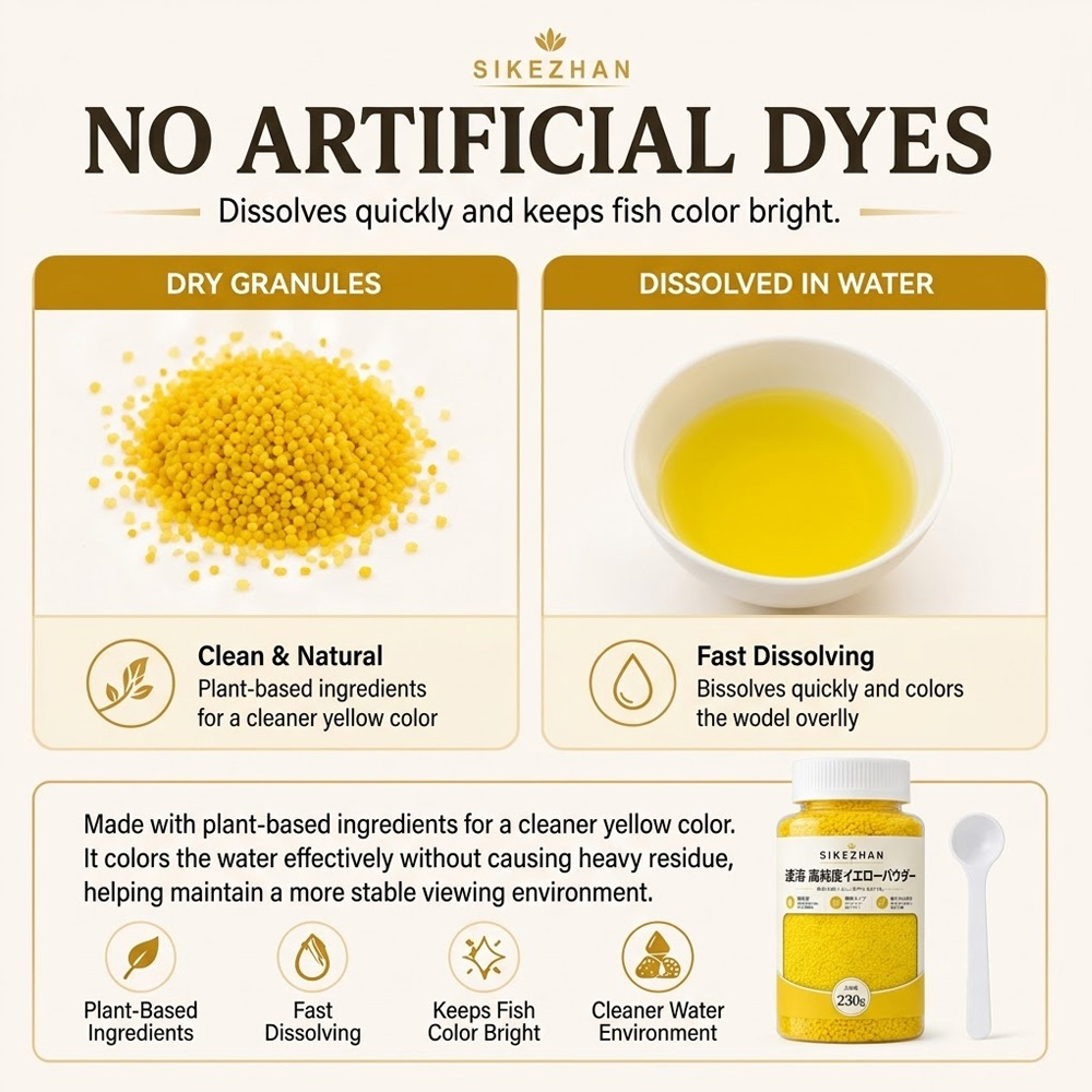 230g Quick Dissolve Yellow Aqu – обзор и цена Aquarium Fish Yellow