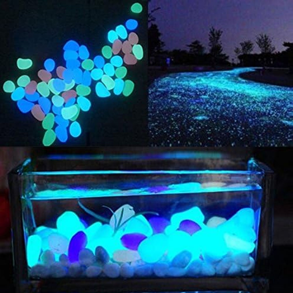 Fish Tank Rocks Glow Blue Pebb – обзор и цена Aquarium Fish Gallery