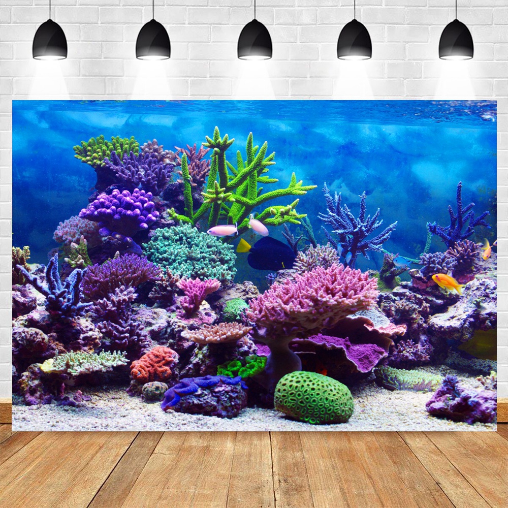 Underwater World Backgrounds f – обзор и цена Aquarium Fish World