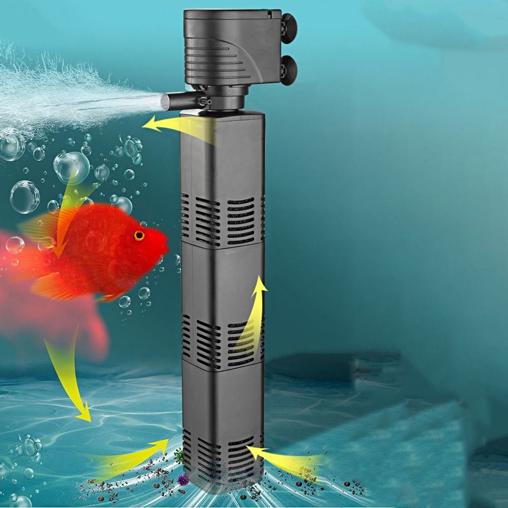 Plastic 3 in 1 Fish Tank Filte – обзор и цена Aquarium Fish Care