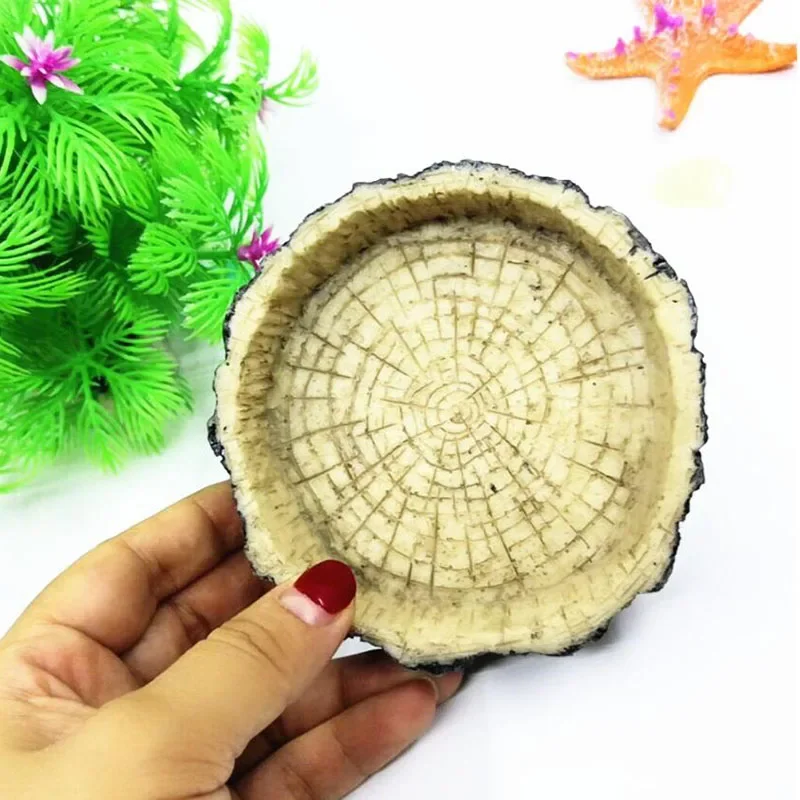 Pet Reptile Feeder Bowl Resin  – обзор и цена Aquarium Fish Food