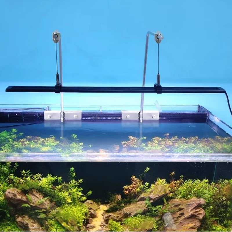 2PC Adjustable Tank Mount Brac – обзор и цена Aquarium Fish Light Lamp