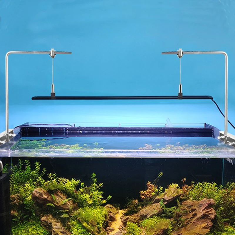 2PC Adjustable Tank Mount Brac – обзор и цена Aquarium Fish Light Lamp
