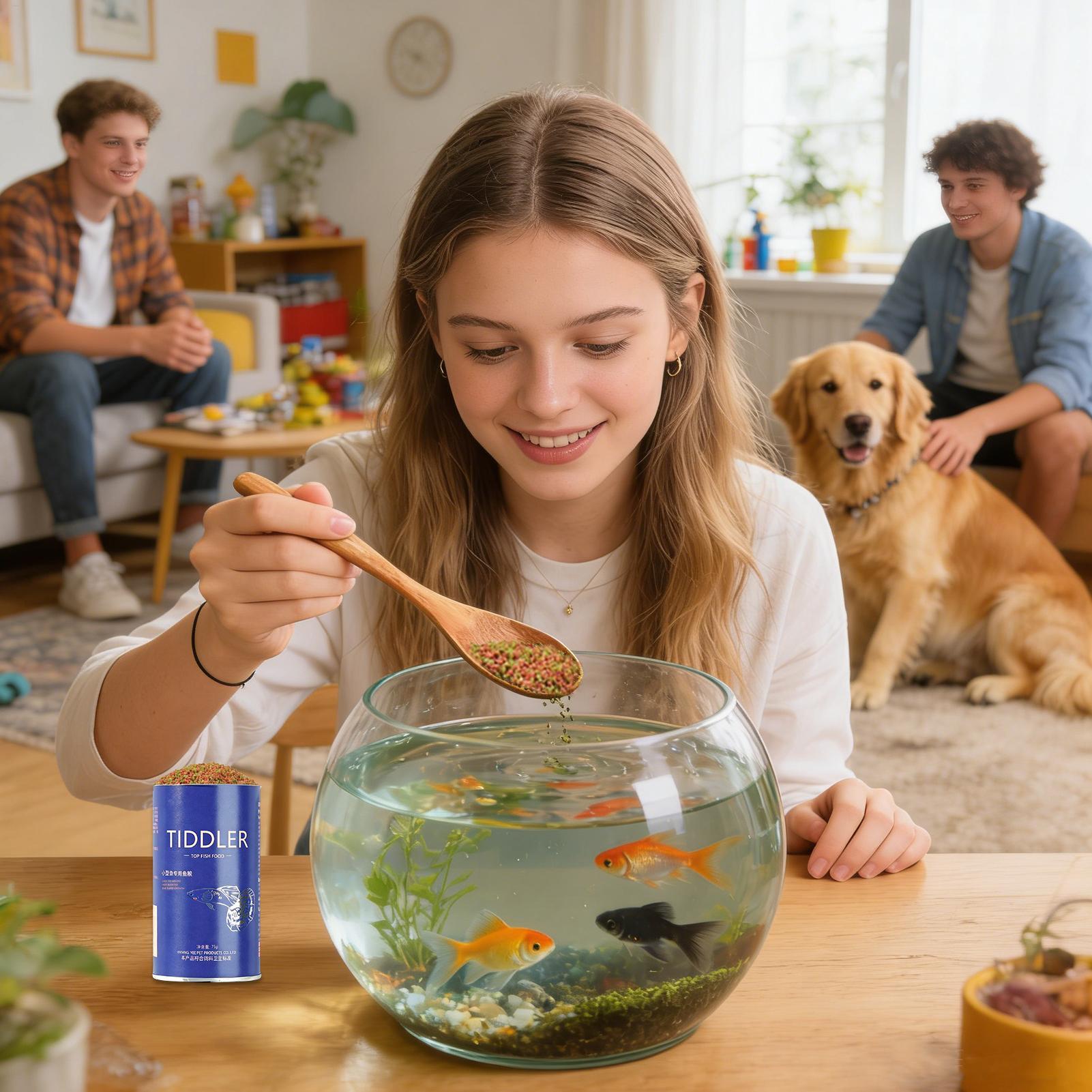 Fish Food Aquarium Feed Small  – обзор и цена Aquarium Fish Food