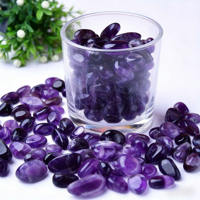 Natural Amethyst Raw Stone Pol – обзор и цена Aquarium Fish Gallery