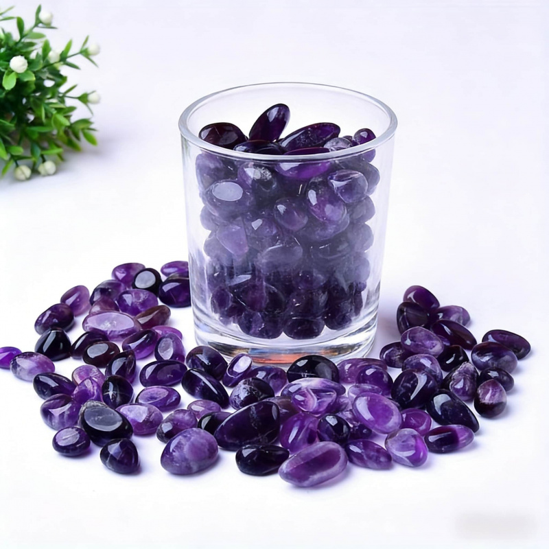 Natural Amethyst Raw Stone Pol – обзор и цена Aquarium Fish Gallery