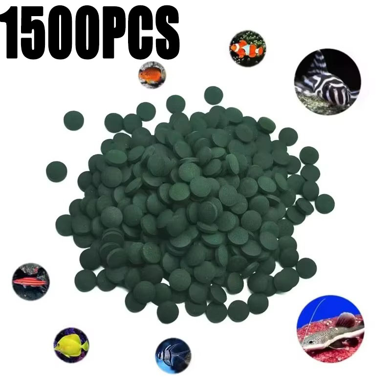 100-1500Pcs High-Purity Spirul – обзор и цена Aquarium Fish Food