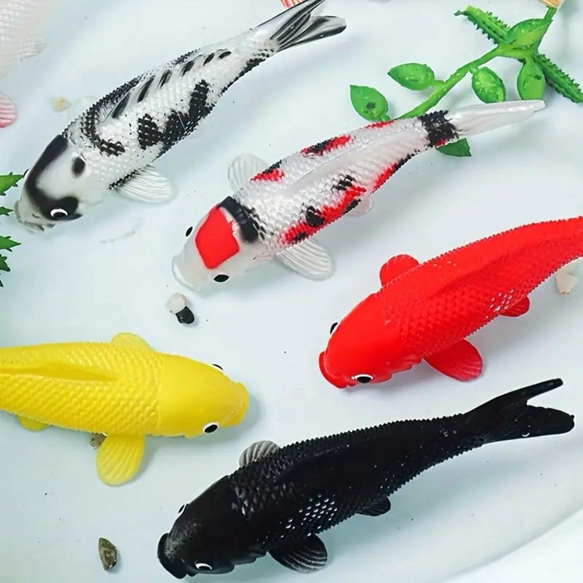 2pcs Colorful Artificial Koi F – обзор и цена Aquarium Fish Yellow