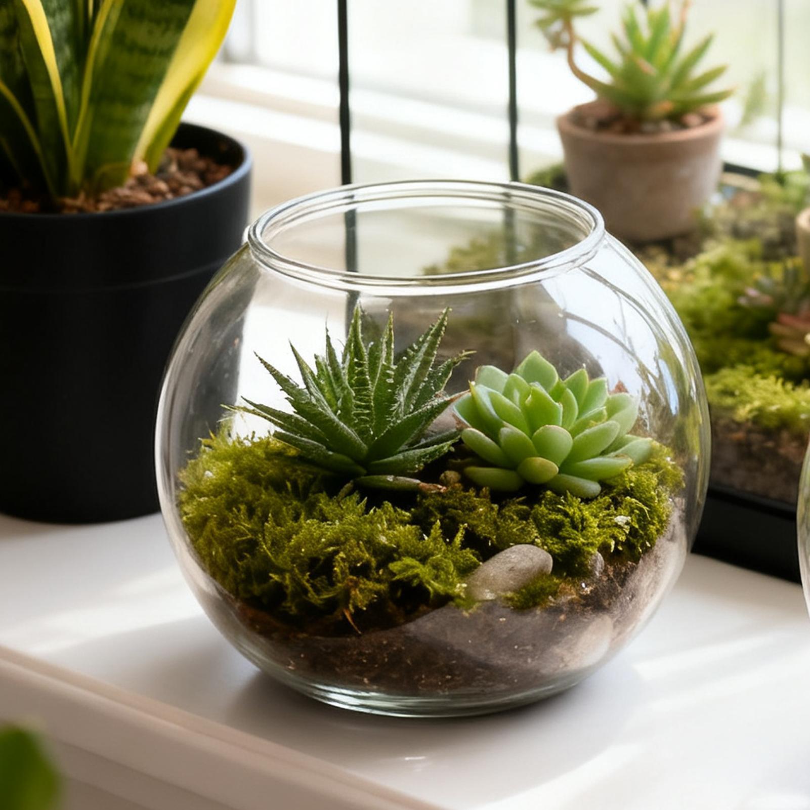 Bubble Bowl Space-Saving Aquar – обзор и цена Aquarium Fish Jar