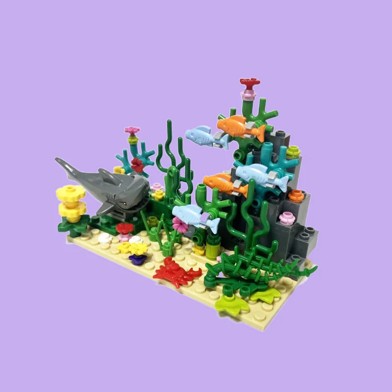 City MOC Aquarium Underwater W – обзор и цена Aquarium Fish World