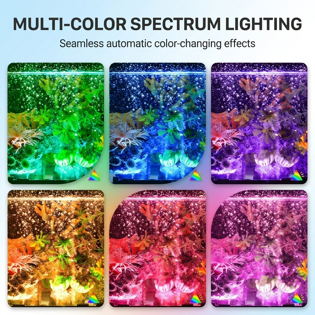 USB LED Aquarium Air Bubble Li – обзор и цена Aquarium Fish Light Lamp