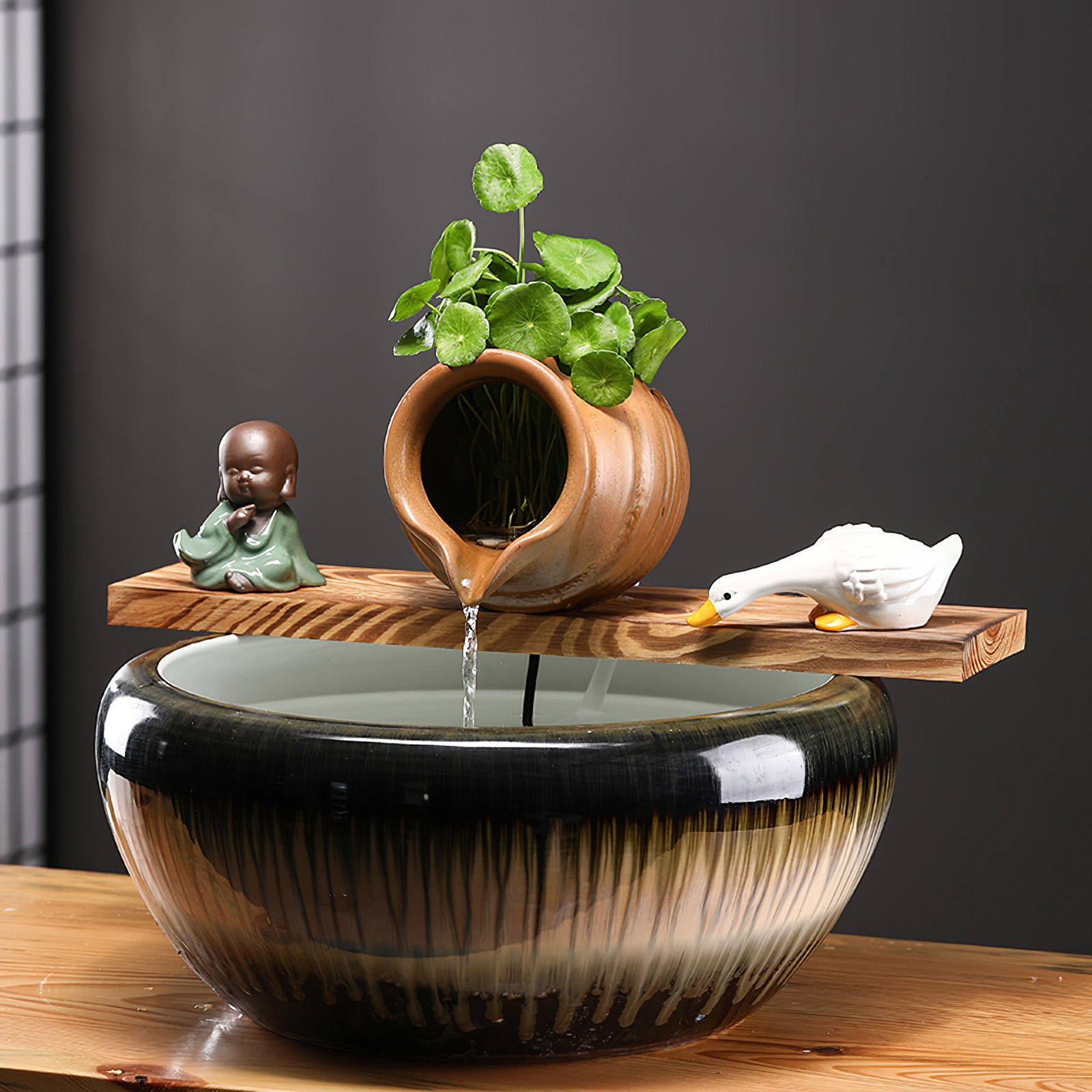 Ceramic Waterfall Fountain Jug – обзор и цена Aquarium Fish Jar