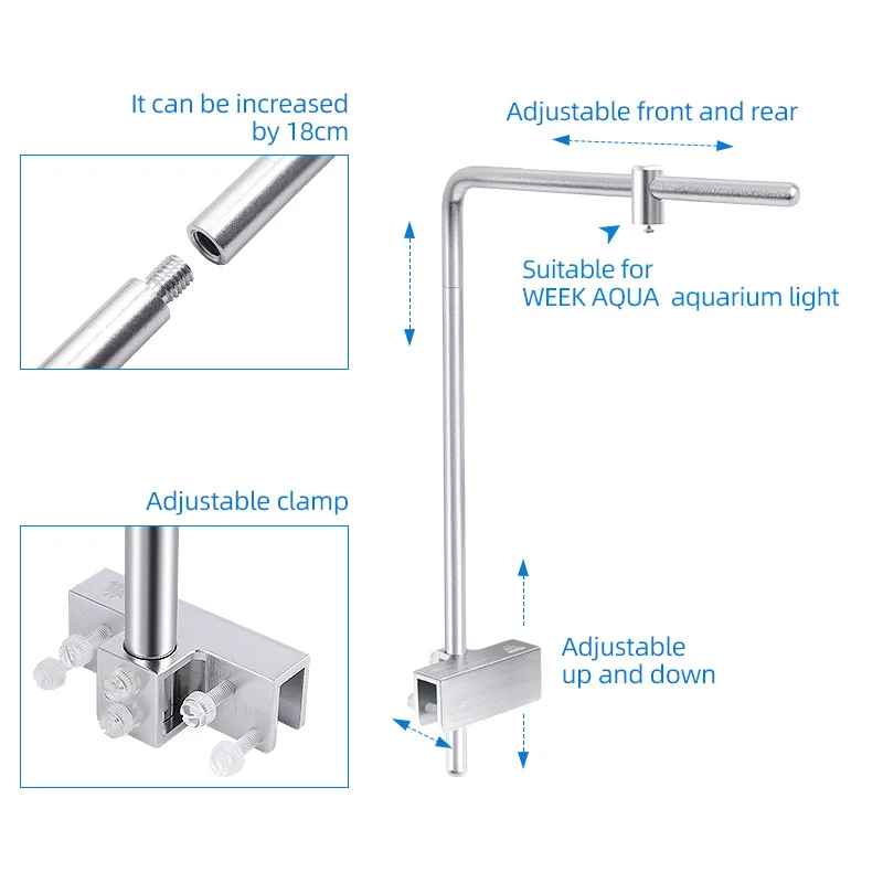 Week Aqua Light Stand Universa – обзор и цена Aquarium Fish Light Lamp